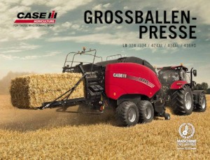 Grosspackenpressen + Hochdruckpressen Case IH LB 434 XL