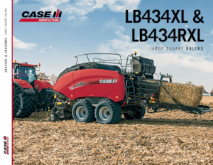 Grosspackenpressen + Hochdruckpressen Case IH LB 434 RC XL