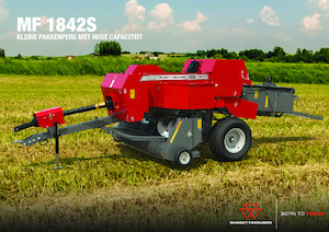 Grosspackenpressen + Hochdruckpressen Massey Ferguson SB 1842S