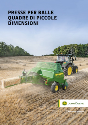Grosspackenpressen + Hochdruckpressen John Deere S180 