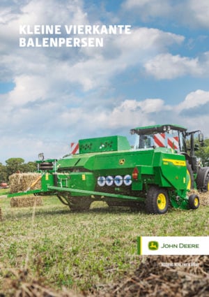 Grosspackenpressen + Hochdruckpressen John Deere S200