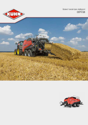 Grosspackenpressen + Hochdruckpressen Kuhn SB 1290