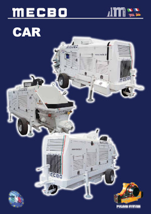 Stationäre Betonpumpen Mecbo Car P6.110