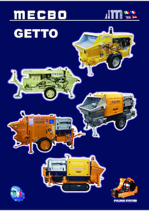 Stationäre Betonpumpen Mecbo Getto P2.800 H