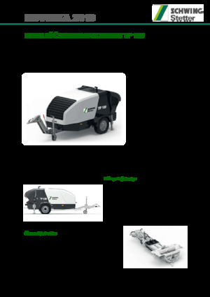 Stationäre Betonpumpen SCHWING-Stetter TP 100 D