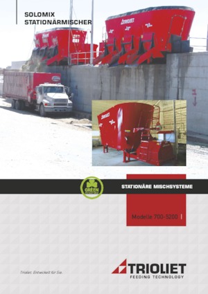 Stationäre Futtermischer Trioliet Solomix 2 - 3200