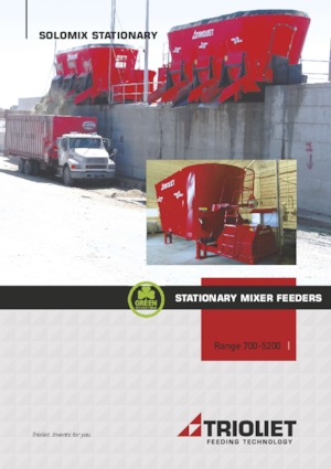 Stationäre Futtermischer Trioliet Solomix 2 - 3200
