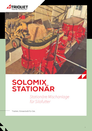 Stationäre Futtermischer Trioliet Solomix 3 - 4600 VL