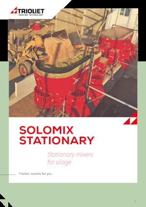 Stationäre Futtermischer Trioliet Solomix 3 - 4600 VL