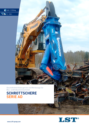 Stahl-Schrottscheren LST AD 5000