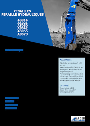 Stahl-Schrottscheren Arden AS042