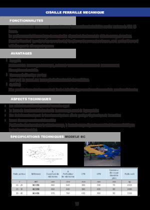 Stahl-Schrottscheren Arden BC 250