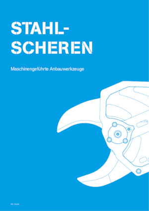 Stahl-Schrottscheren Darda CC700 S