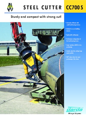 Stahl-Schrottscheren Darda CC700 S