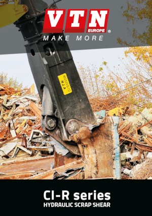 Stahl-Schrottscheren VTN CI4000 R