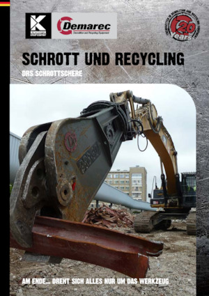Stahl-Schrottscheren Demarec DRS-25-A