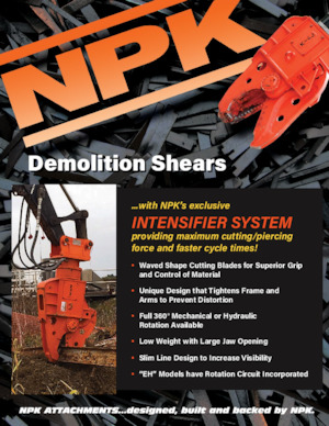 Stahl-Schrottscheren NPK K-4JREH
