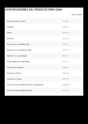 Stahl-Schrottscheren Caterpillar S2050