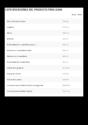 Stahl-Schrottscheren Caterpillar S2090