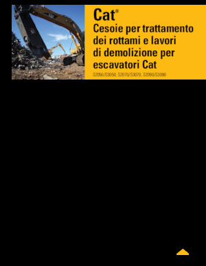 Stahl-Schrottscheren Caterpillar S2070