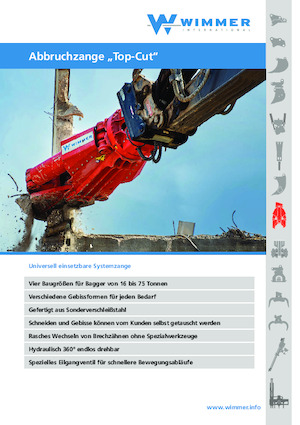 Stahl-Schrottscheren WIMMER TC 700 S