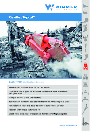 Stahl-Schrottscheren WIMMER TC 700 S