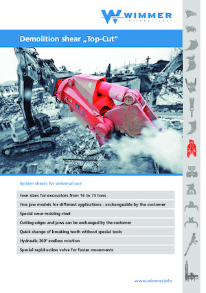 Stahl-Schrottscheren WIMMER TC 700 S