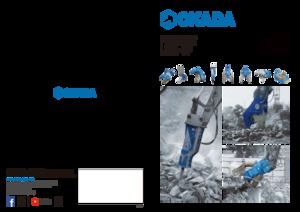 Stahl-Schrottscheren Okada TS-W650XCV