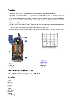 Abwasser-Schlammpumpen ABS-Pumpen J 205 ND