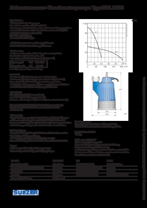 Abwasser-Schlammpumpen Sulzer J 205 HD