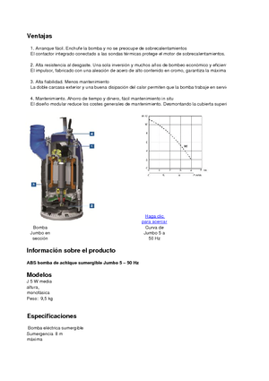 Abwasser-Schlammpumpen ABS-Pumpen J 5 W