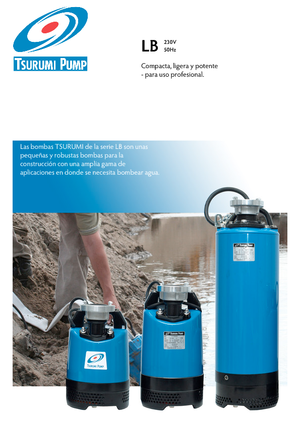 Abwasser-Schlammpumpen Tsurumi-Pumpen LB-1500