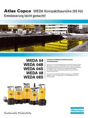 Abwasser-Schlammpumpen WEDA Weda 04