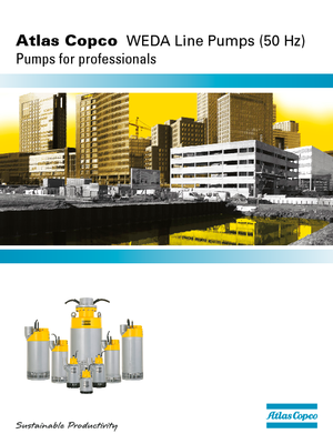 Abwasser-Schlammpumpen WEDA Weda 10-1