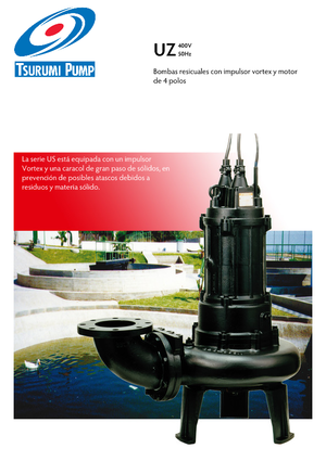 Schmutzwasserpumpen Tsurumi-Pumpen 80UZ47.5