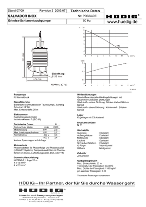 Schmutzwasserpumpen Grindex Salvador D Inox