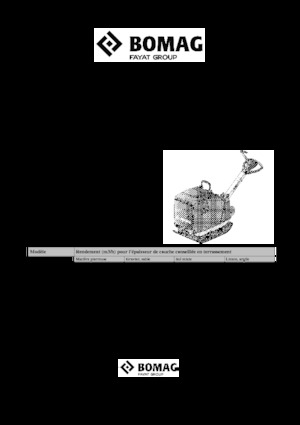 Rüttelplatten, reversibel Bomag BPR 50/55 D