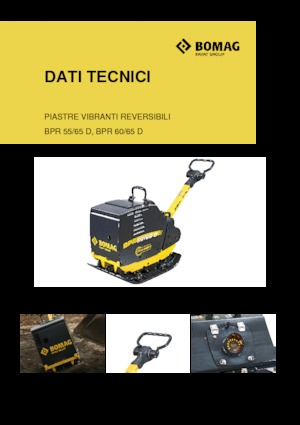 Rüttelplatten, reversibel Bomag BPR 55/65 D