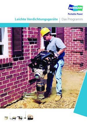 Rüttelplatten in einer Richtung Doosan BX-120WH