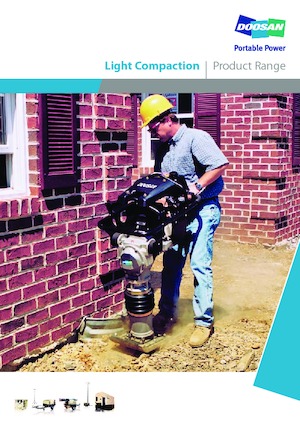 Rüttelplatten in einer Richtung Doosan BX-120WH