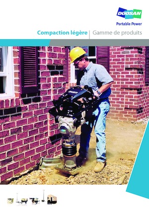 Rüttelplatten in einer Richtung Doosan BX-120WH