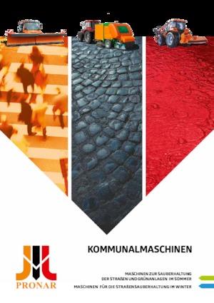 Anhänge-Kehrmaschinen Pronar ZMC 2.0