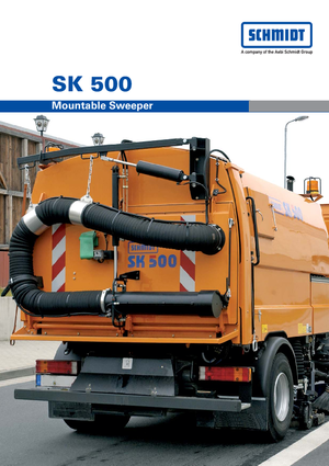 LKW-Kehrmaschinen-Dual Schmidt SK 500