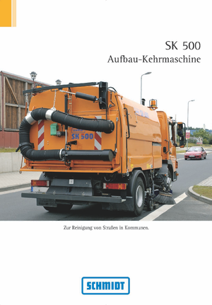 LKW-Kehrmaschinen-Rechtssaugend Schmidt SK 500