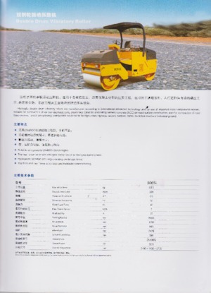 Tandem-Vibrowalzen Changlin 8065L