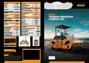Tandem-Vibrowalzen Case 952EX