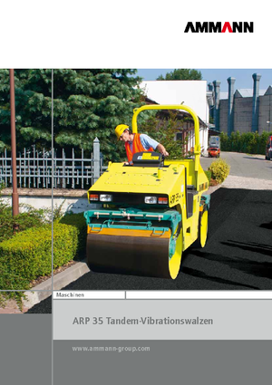 Tandem-Vibrowalzen Ammann ARP 35