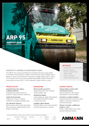 Tandem-Vibrowalzen Ammann ARP 95