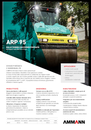 Tandem-Vibrowalzen Ammann ARP 95