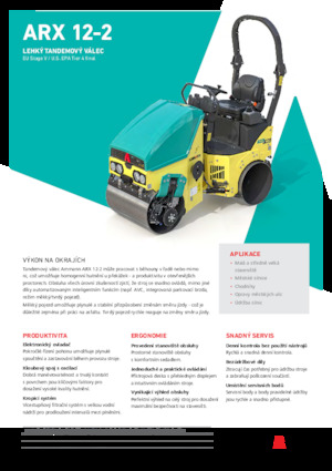 Tandem-Vibrowalzen Ammann ARX 12-2